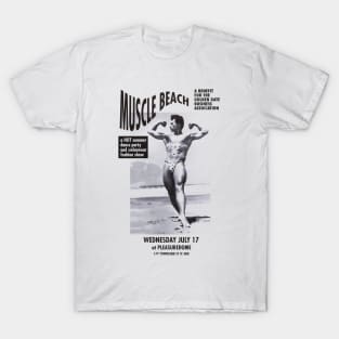 Muscle Beach SF Vintage Retro Gay T-Shirt